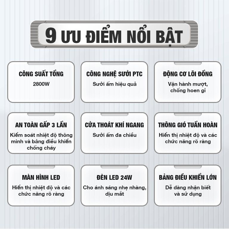 Chín ưu điểm của ENIC S100 do hãng công bố